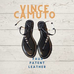 Vince Camuto Faux Leather Sandals
